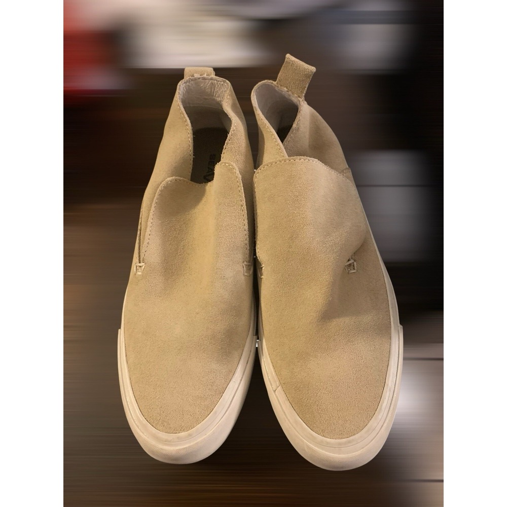 SEAVEES SEA VEES Huntington Women's‎ Suede Cream New No Tag Size 9.5